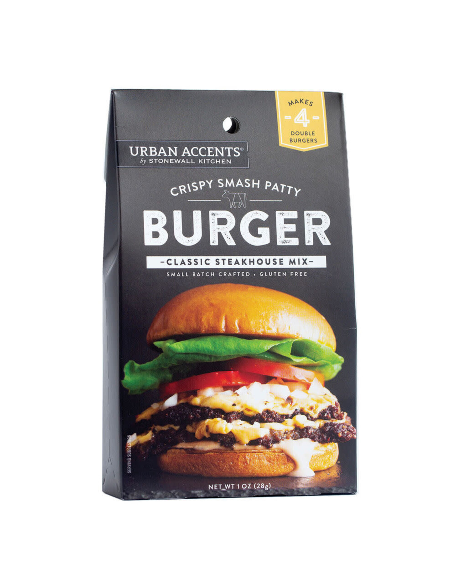 Stonewall Kitchen Urban Accents Steakhouse Style Crispy Smash Burger Mix