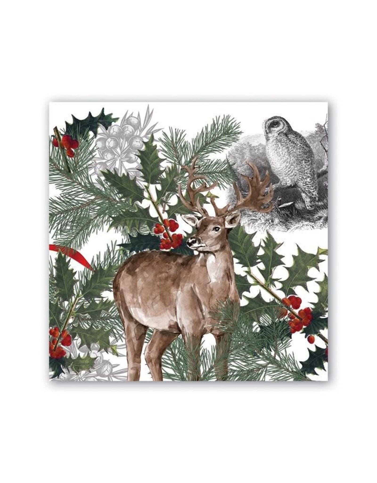 Stonewall Kitchen Winter Woodland Cocktail Napkin 20 Pack