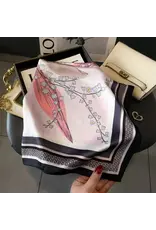 Artistic Printed Small Square Scarf