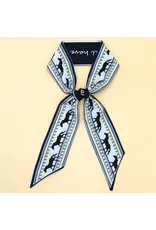 Horse and Letter Twilly Scarf