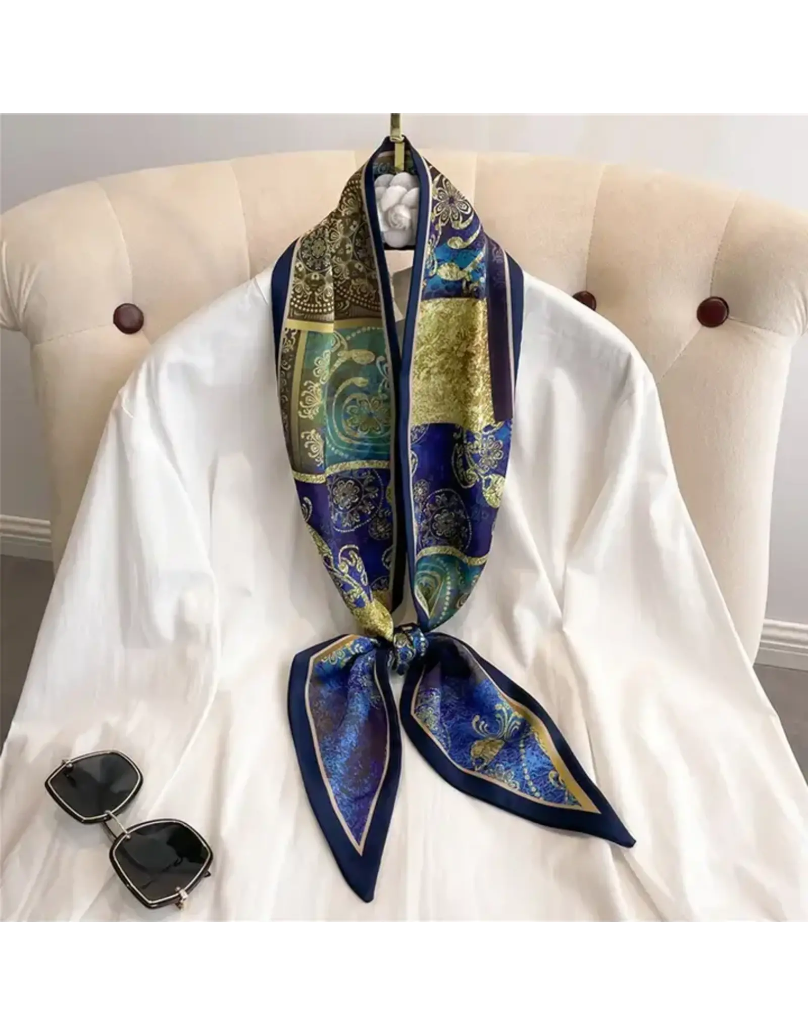 Double Sided Skinny Scarf