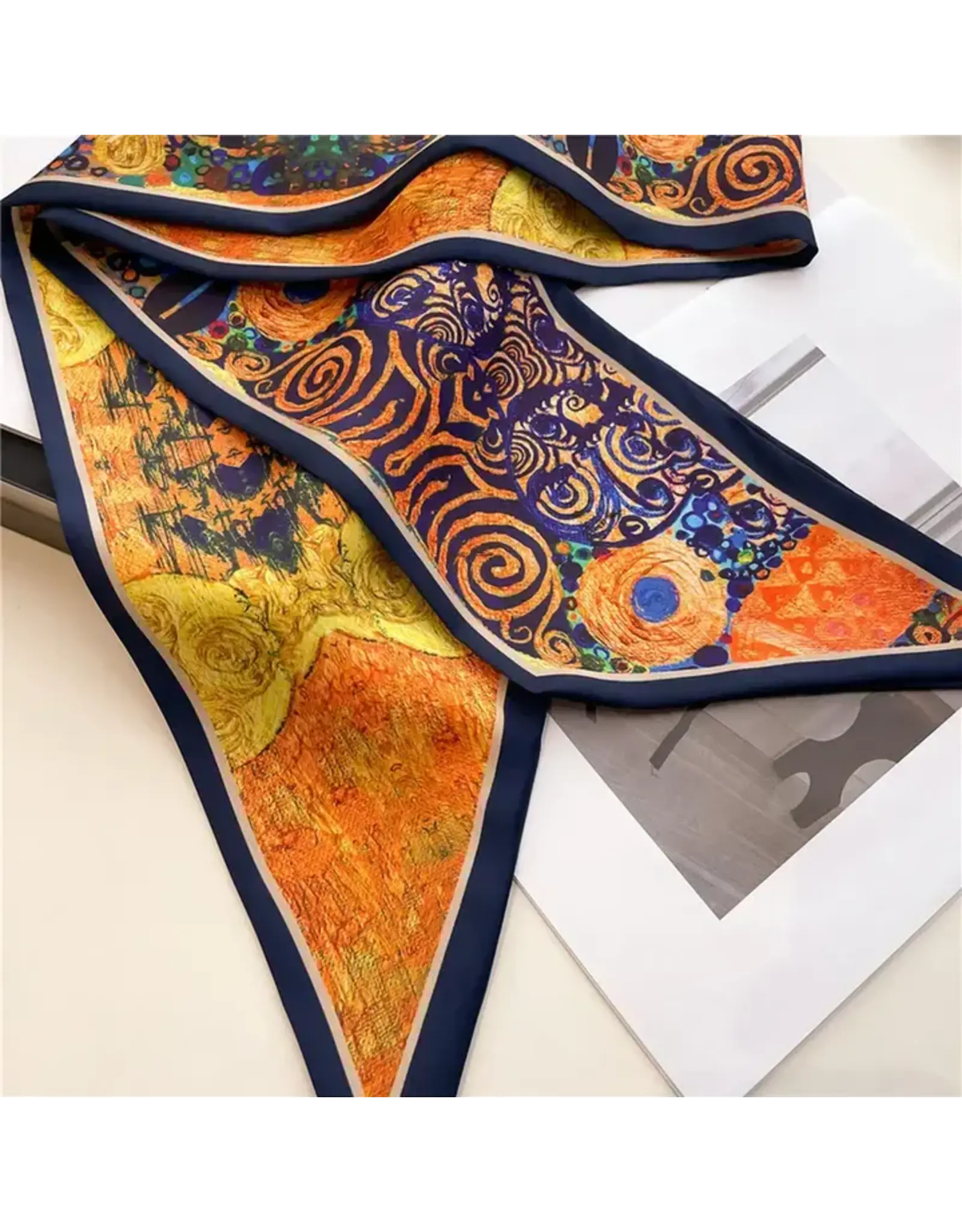 Double Sided Skinny Scarf