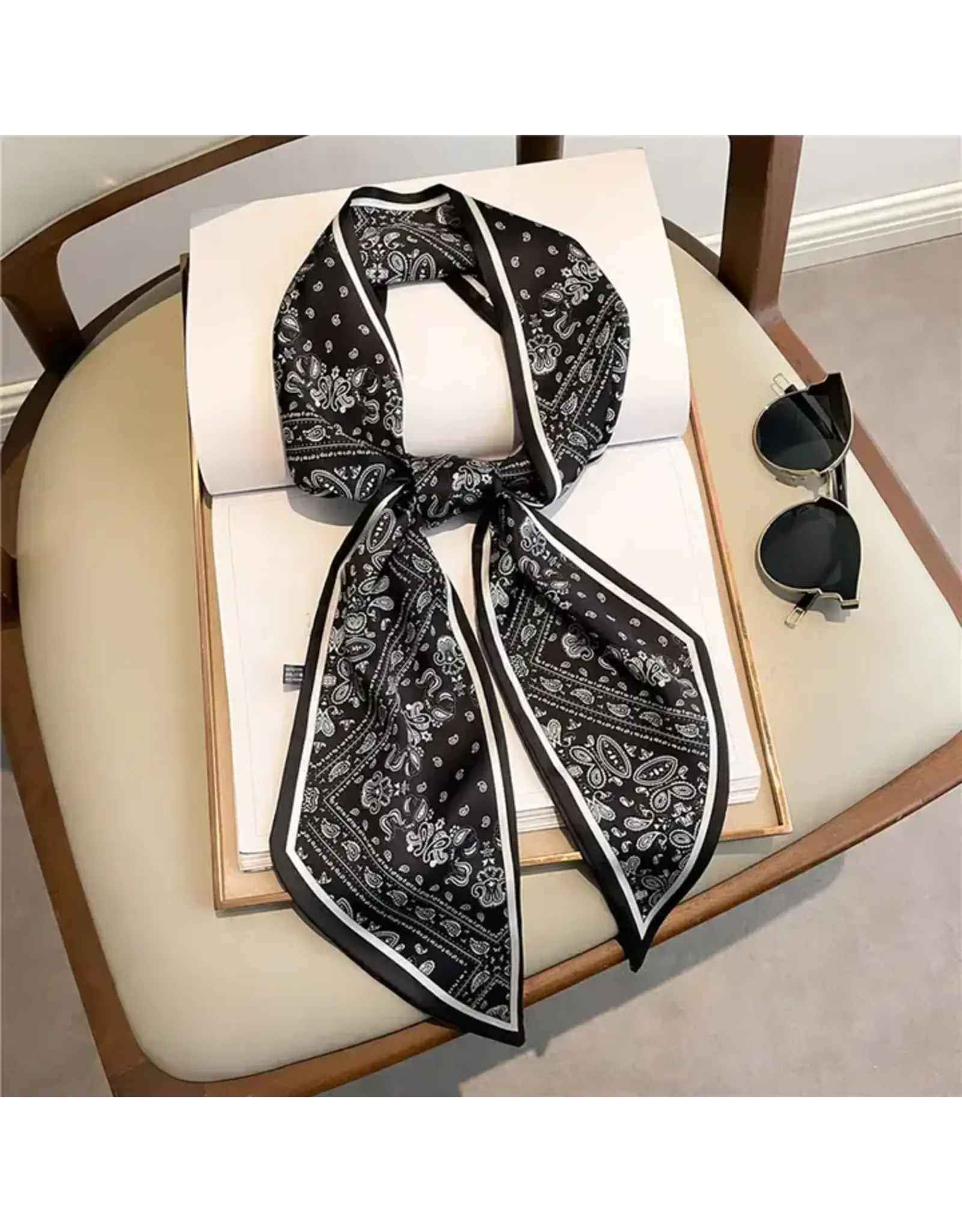 Double Sided Skinny Scarf