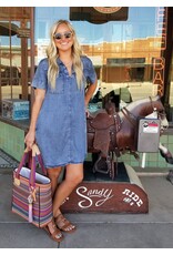Uncle Frank Uncle Frank Denim Shift Dress