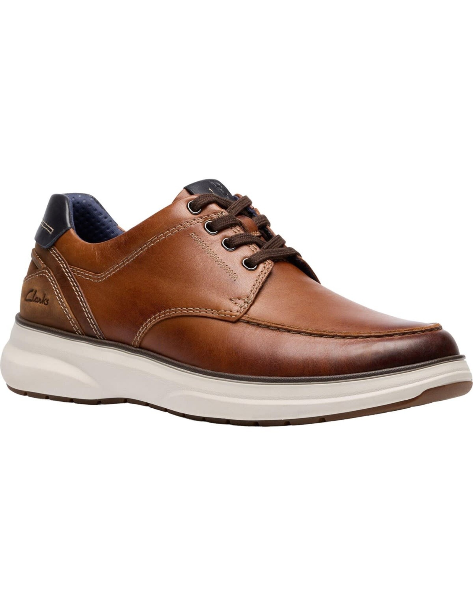 Clarks Clarks Mullan Moc - Dark Tan Leather