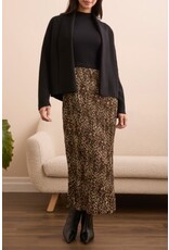 Tribal Tribal Double Knit Shawl Collar Coatigan