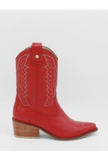 Stivali Unstoppable Cowboy Boot - Red Leather