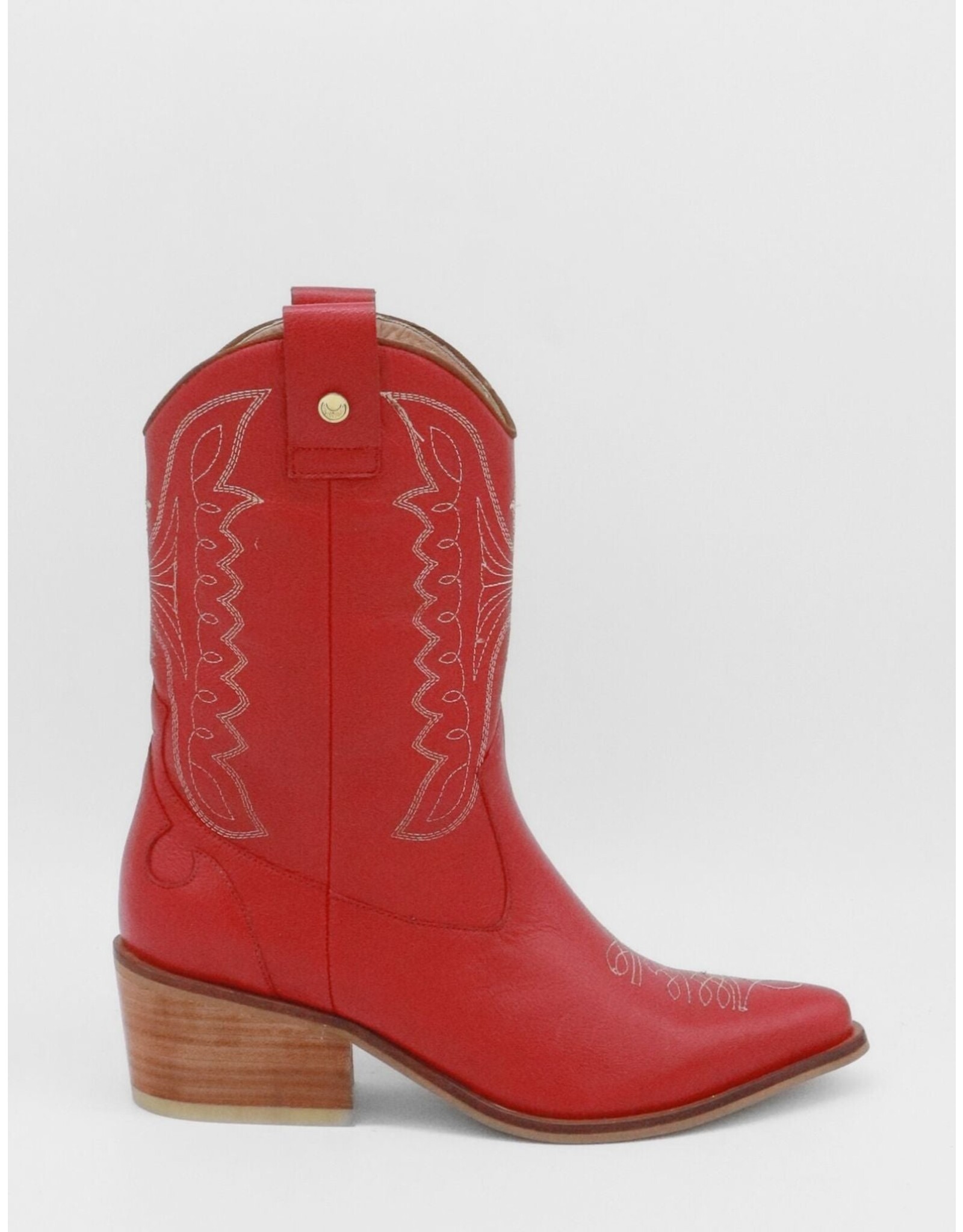 Stivali Unstoppable Cowboy Boot - Red Leather