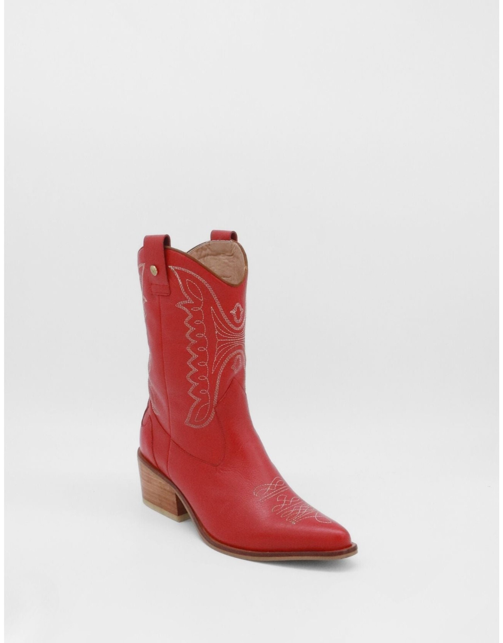 Stivali Unstoppable Cowboy Boot - Red Leather