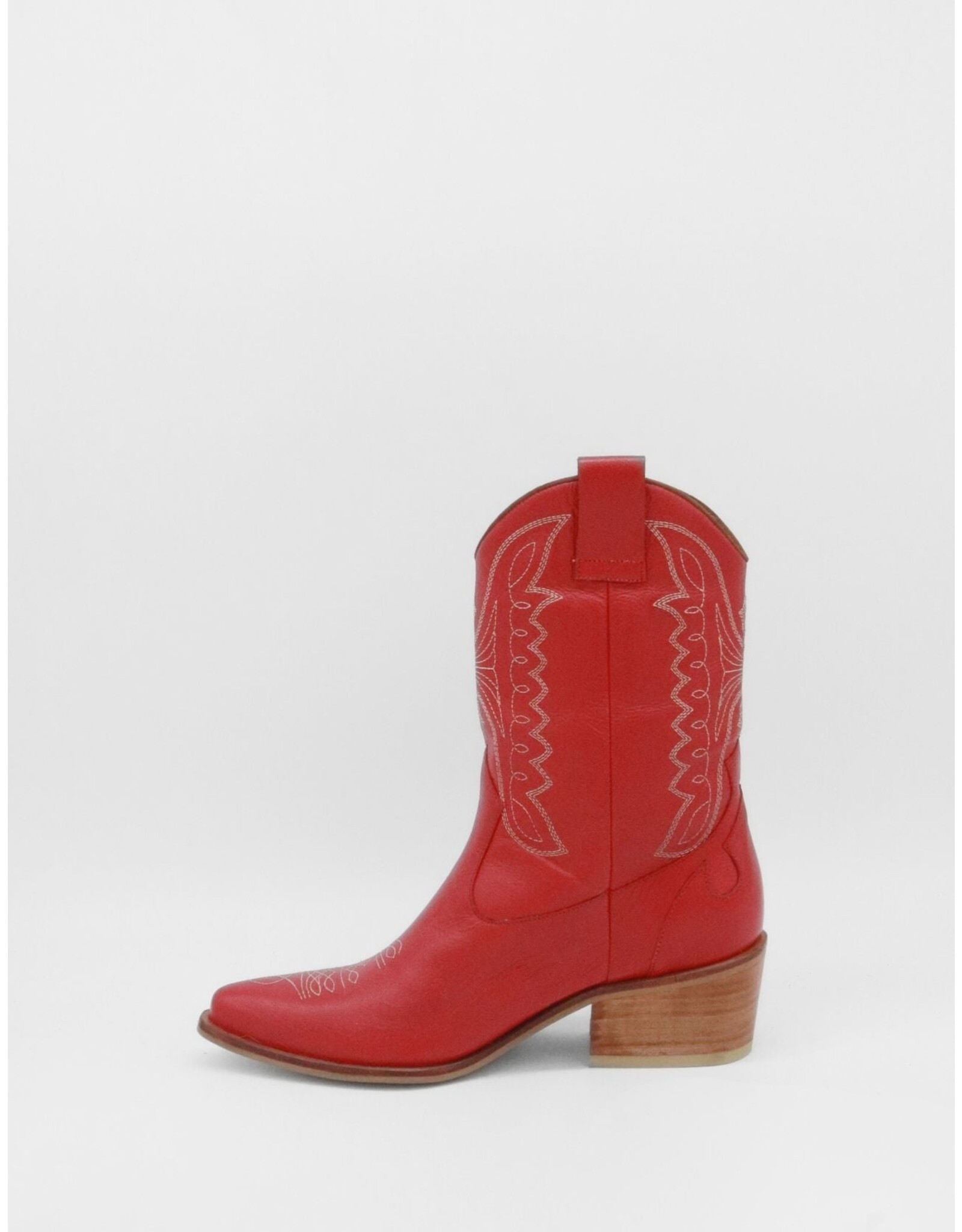 Stivali Unstoppable Cowboy Boot - Red Leather