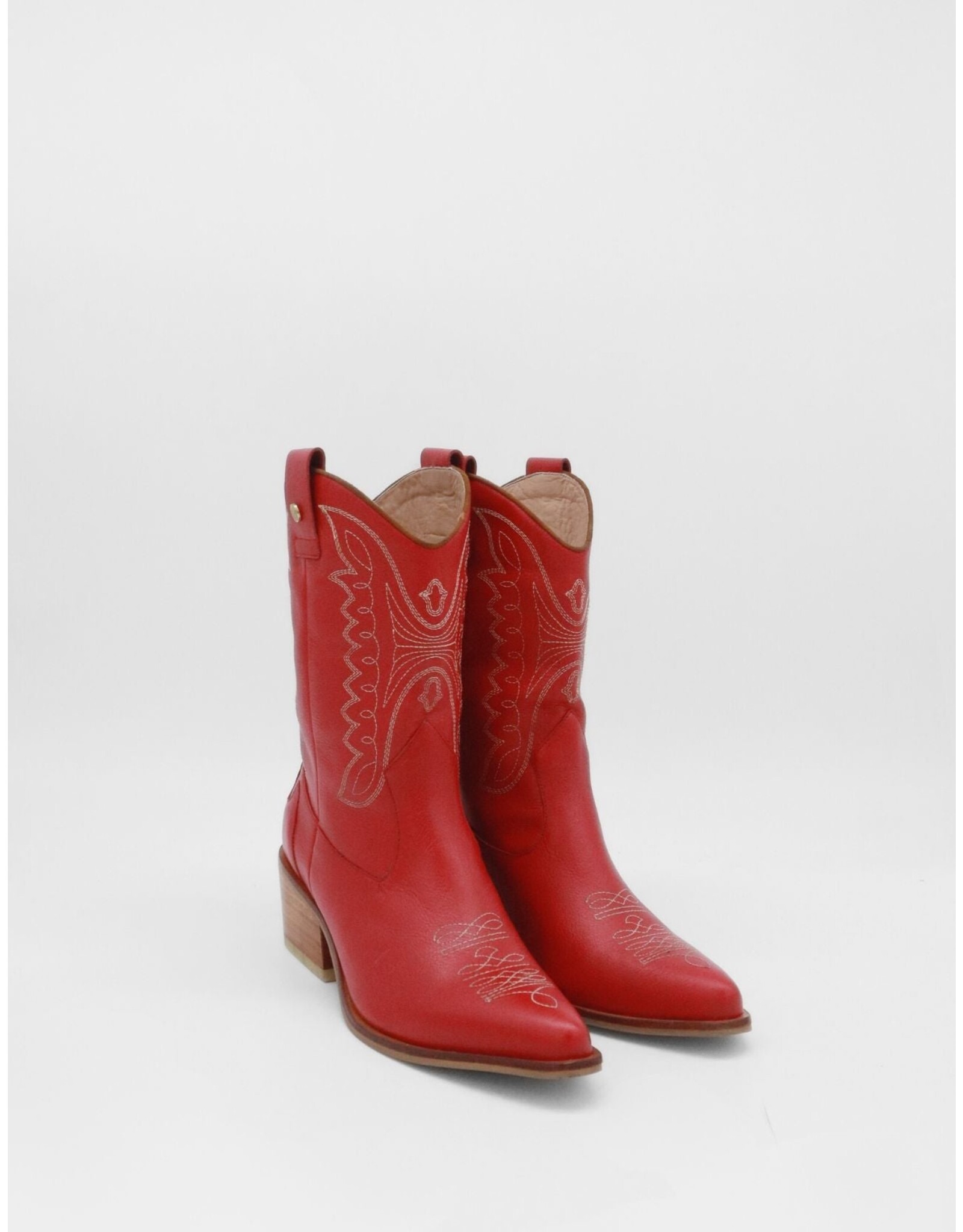 Stivali Unstoppable Cowboy Boot - Red Leather