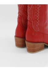 Stivali Unstoppable Cowboy Boot - Red Leather