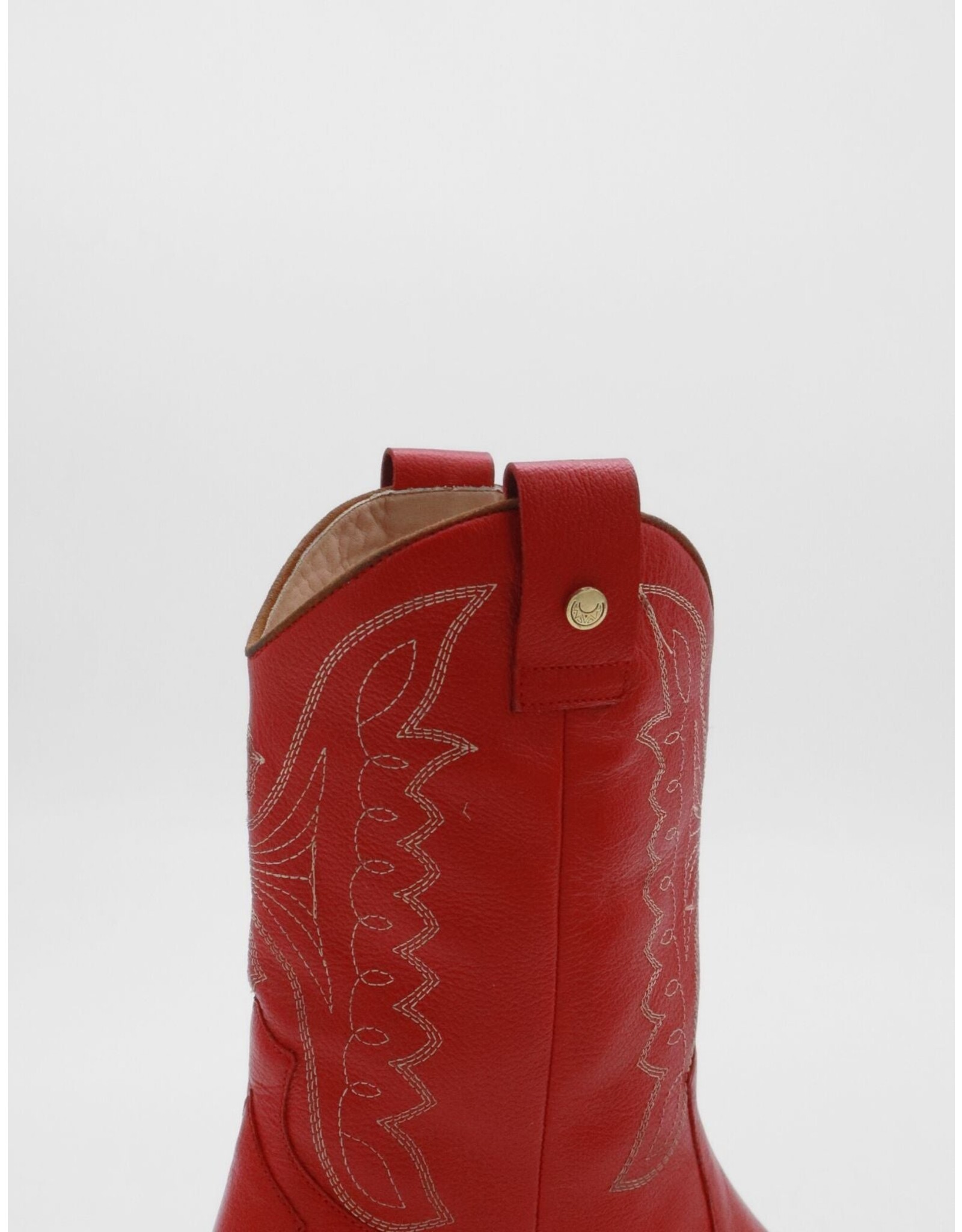 Stivali Unstoppable Cowboy Boot - Red Leather