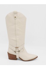 Stivali Penelope Convertible Boot - Ivory Leather
