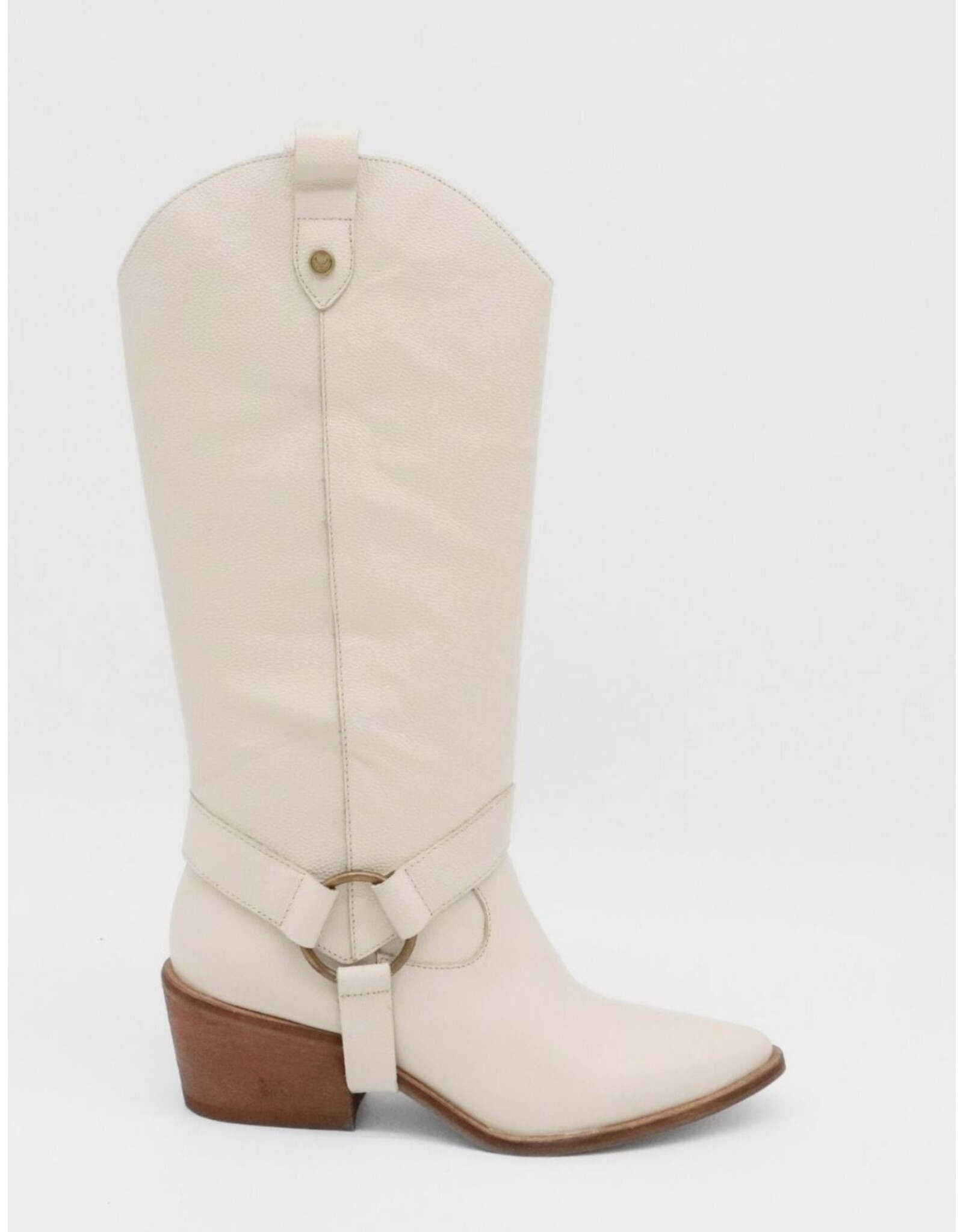 Stivali Penelope Convertible Boot - Ivory Leather