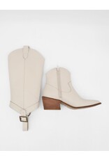 Stivali Penelope Convertible Boot - Ivory Leather