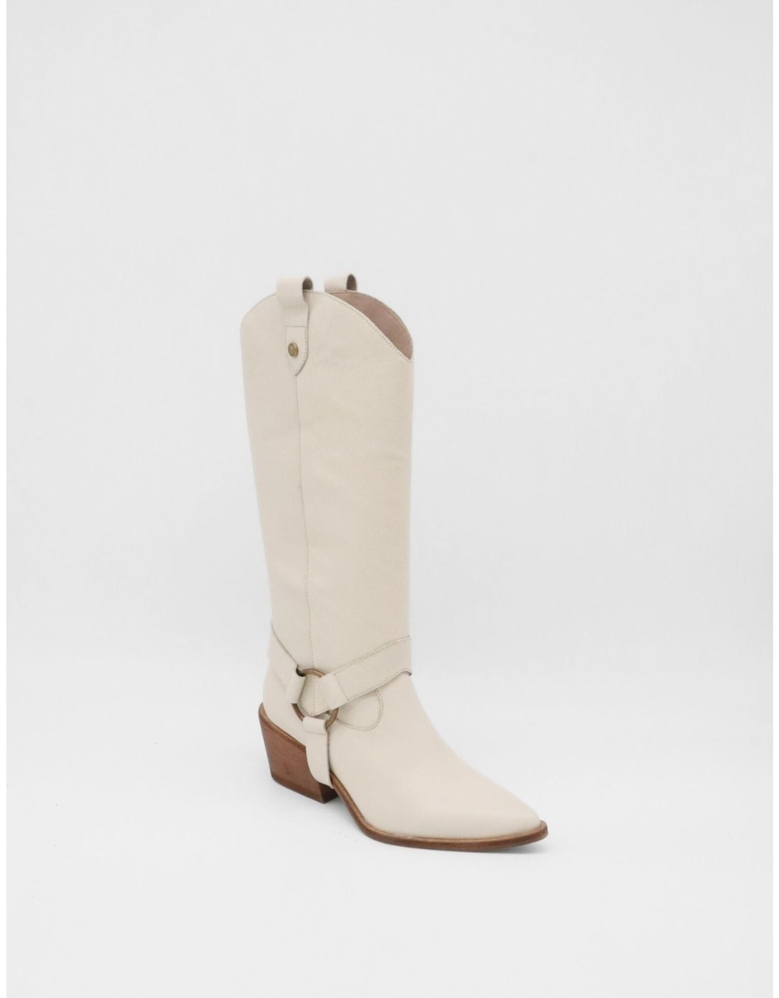 Stivali Penelope Convertible Boot - Ivory Leather