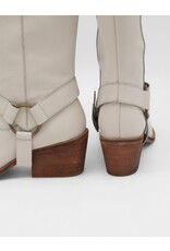 Stivali Penelope Convertible Boot - Ivory Leather