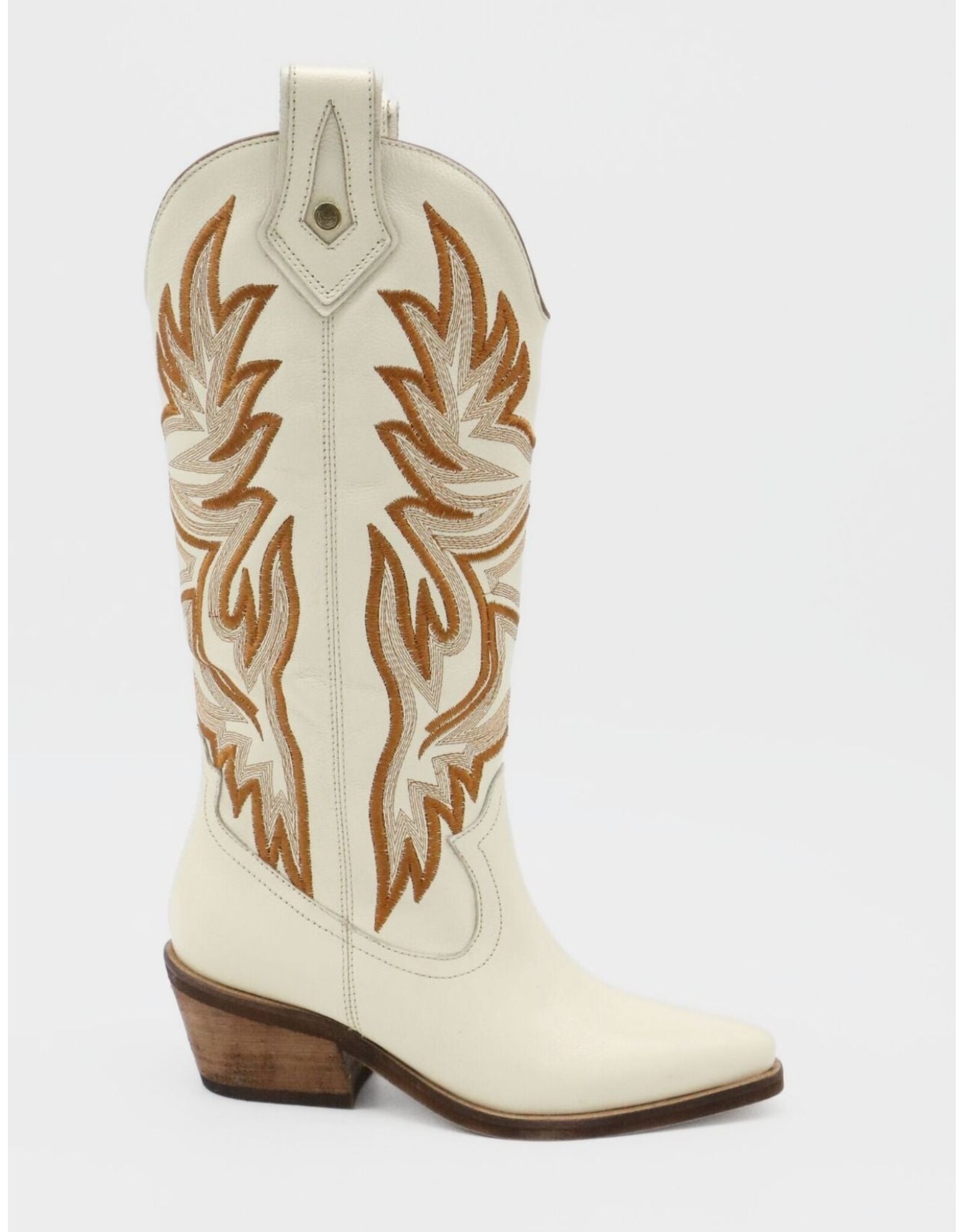 Stivali Dramen Cowboy Boot - Ivory Leather