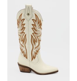 Stivali Dramen Cowboy Boot - Ivory Leather