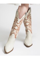 Stivali Dramen Cowboy Boot - Ivory Leather