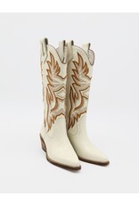 Stivali Dramen Cowboy Boot - Ivory Leather