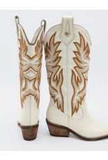 Stivali Dramen Cowboy Boot - Ivory Leather