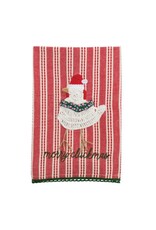 Farm Christmas Chicken Towel
