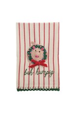 Farm Christmas Pig Towel