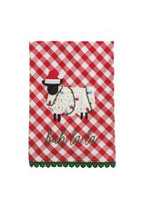 Farm Christmas Sheep Towel
