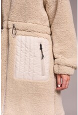 Tribal Tribal Long Sleeve Zip Front Coat with Hood & Lining