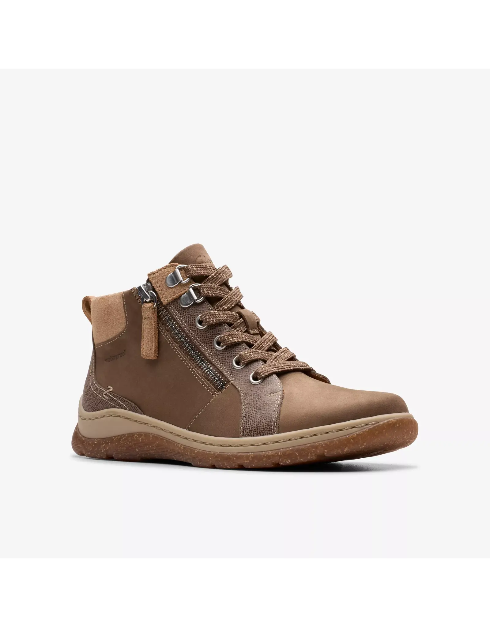 Clarks Clarks Orlene Top WP Dark Sand Nubuck