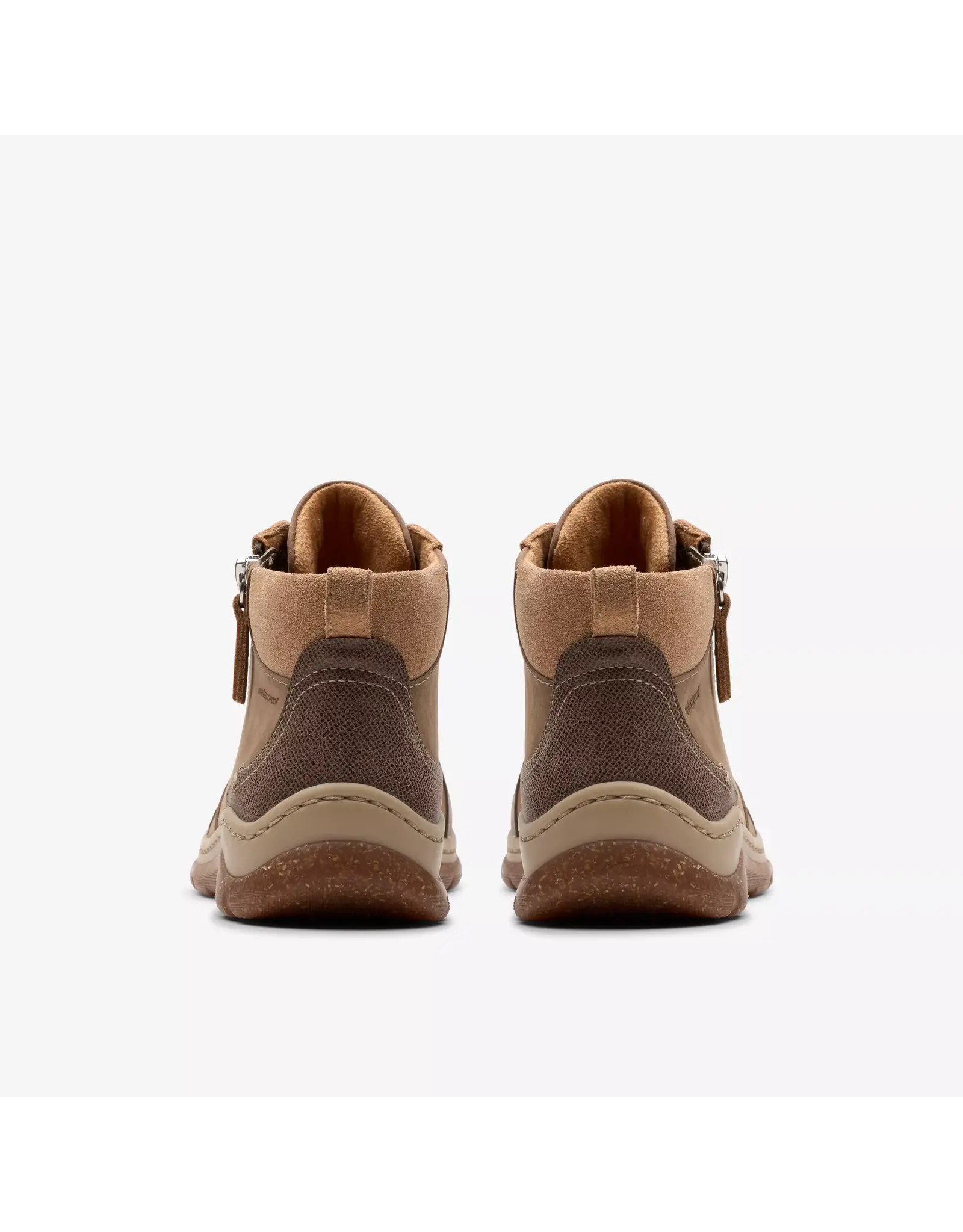 Clarks Clarks Orlene Top WP Dark Sand Nubuck
