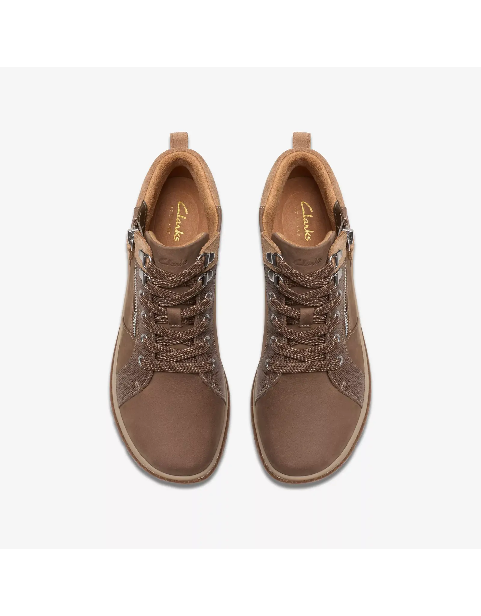 Clarks Clarks Orlene Top WP Dark Sand Nubuck