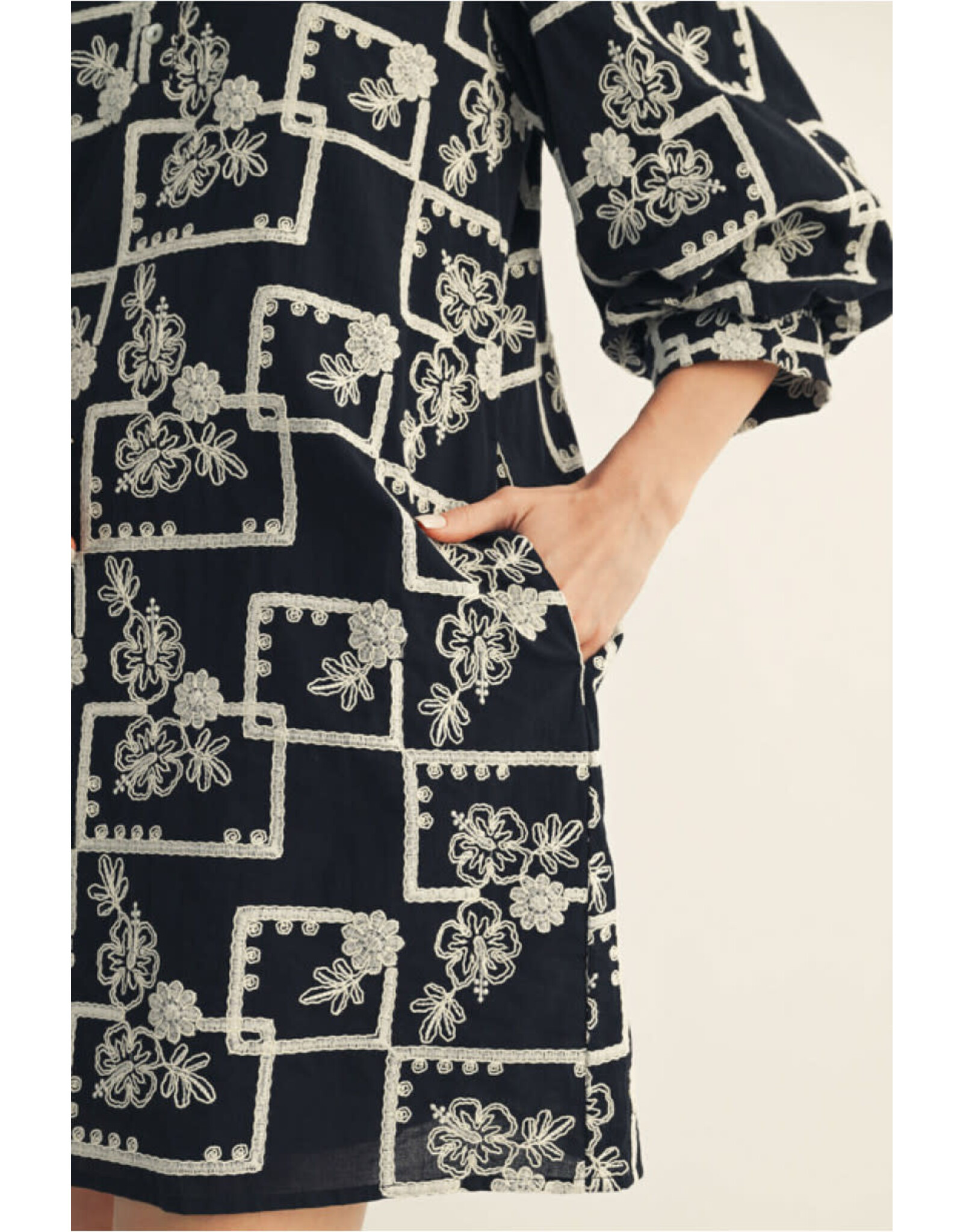 Maya Embroidered Dress