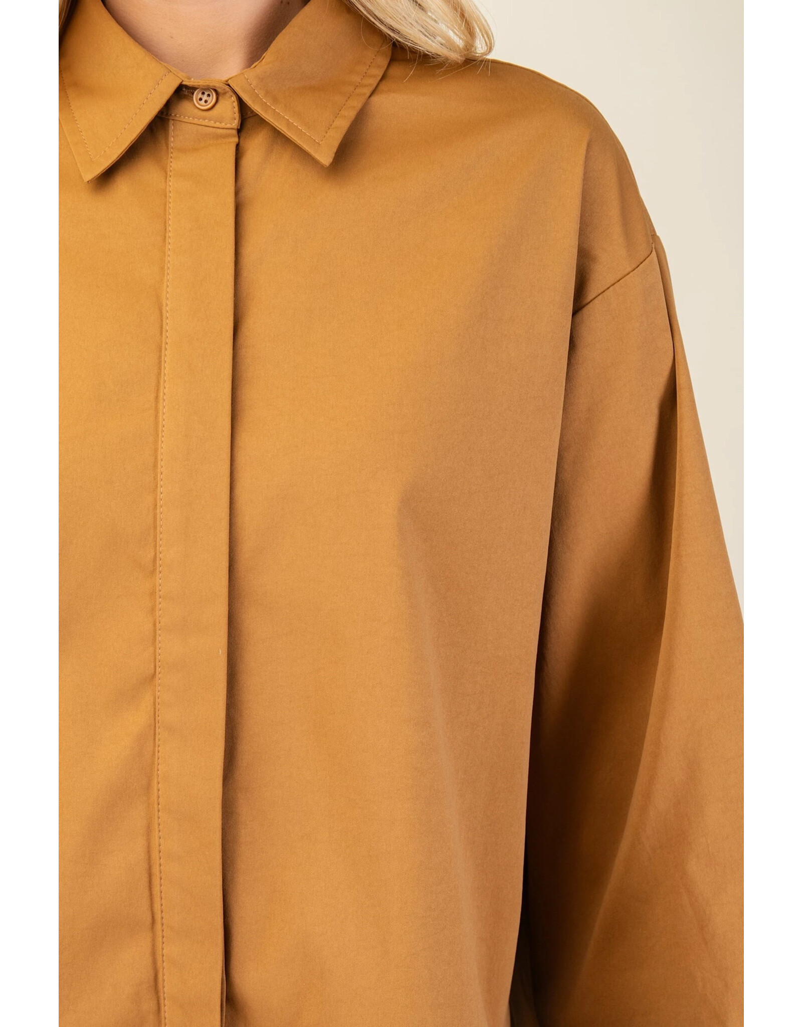 Tavia Oversized Button Up Shirt