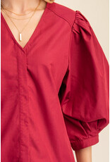 Julieta Bishop Sleeve Blouse