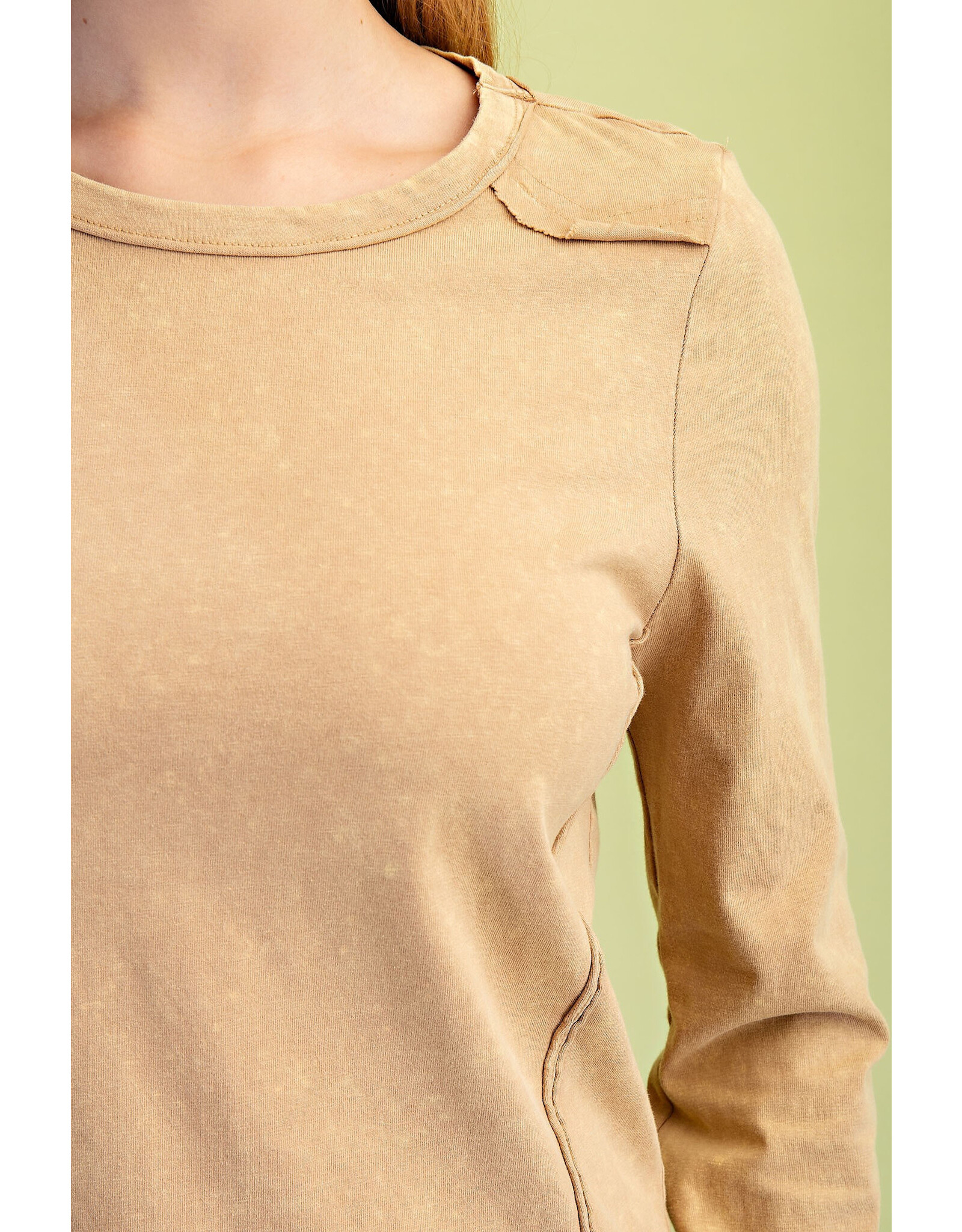 Alameda Washed Long Sleeve Crewneck T-Shirt