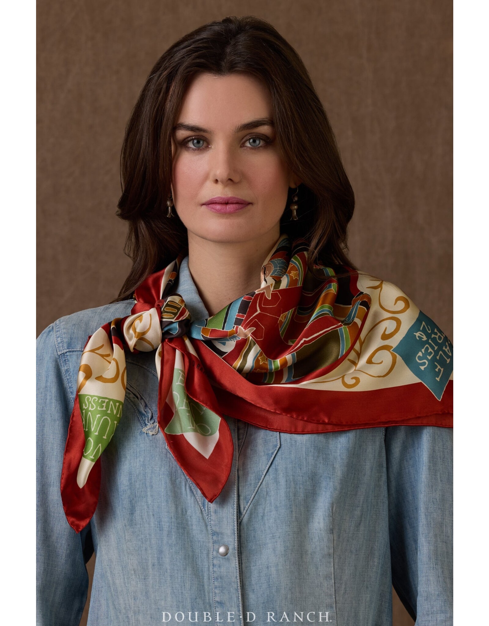 Double D Ranch Double D Ranch Bar Room Buddies Scarf
