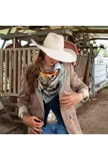 Fringe Scarves Fringe Blue Melodies Shorty