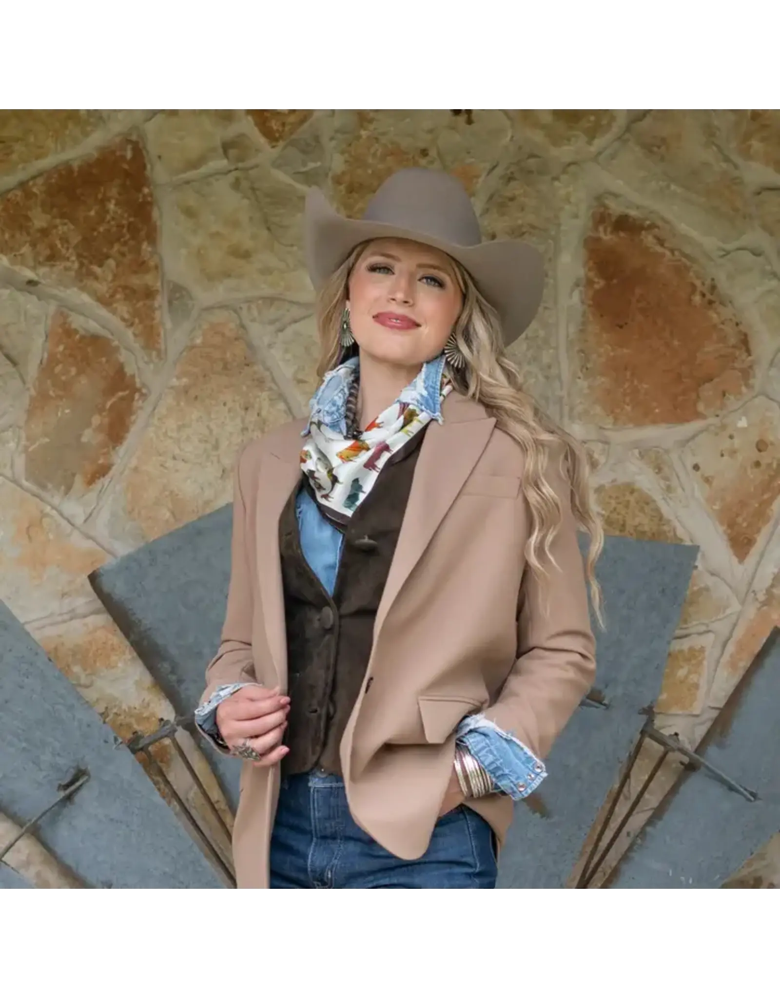 Fringe Scarves Fringe Big Pasture Shorty
