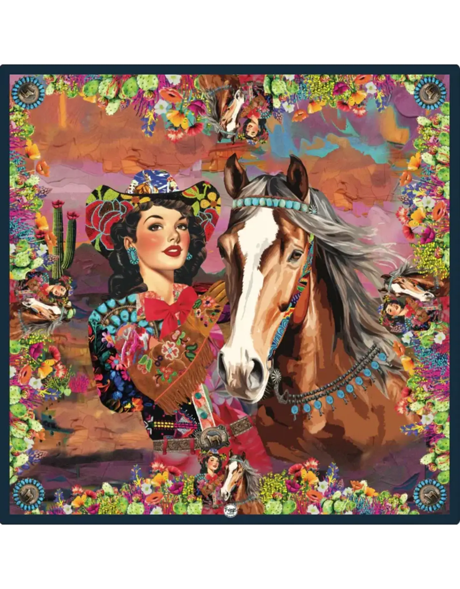 Fringe Scarves Fringe Queen of the Rodeo Shorty