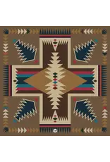 Fringe Scarves Fringe Cross Me Shorty Caramel Brown