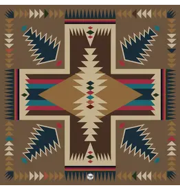 Fringe Scarves Fringe Cross Me Shorty Caramel Brown