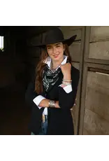 Fringe Scarves Fringe Turqs and Conchos Shorty Black