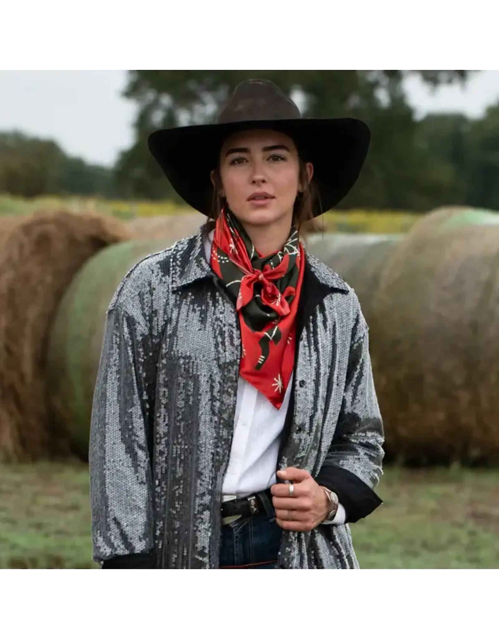 Fringe Scarves Fringe Two Cowgirls Shorty