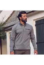 Tom Beckbe Tucker Fleece Quarter Zip Greystone