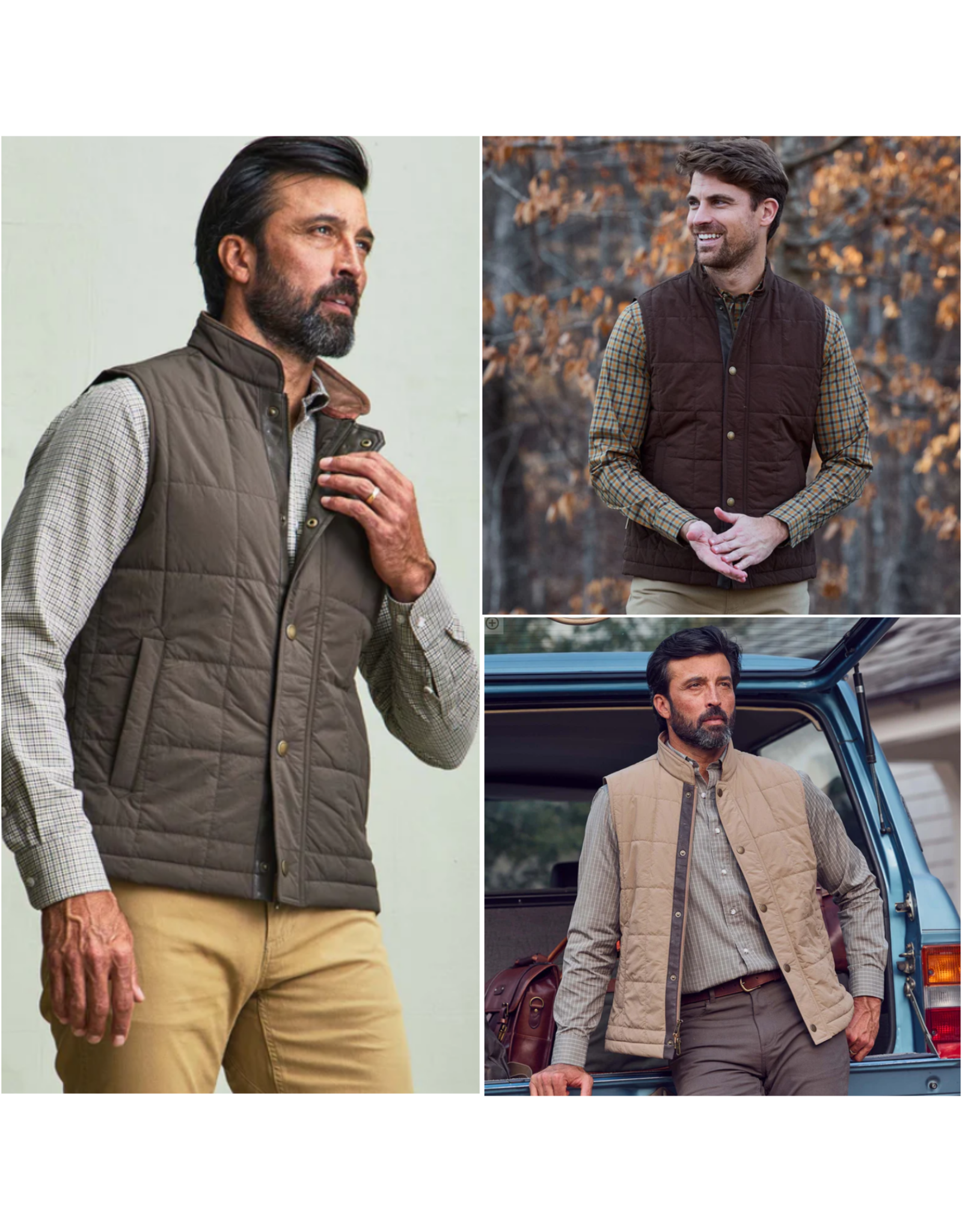 Tom Beckbe Burgess Quilted Vest