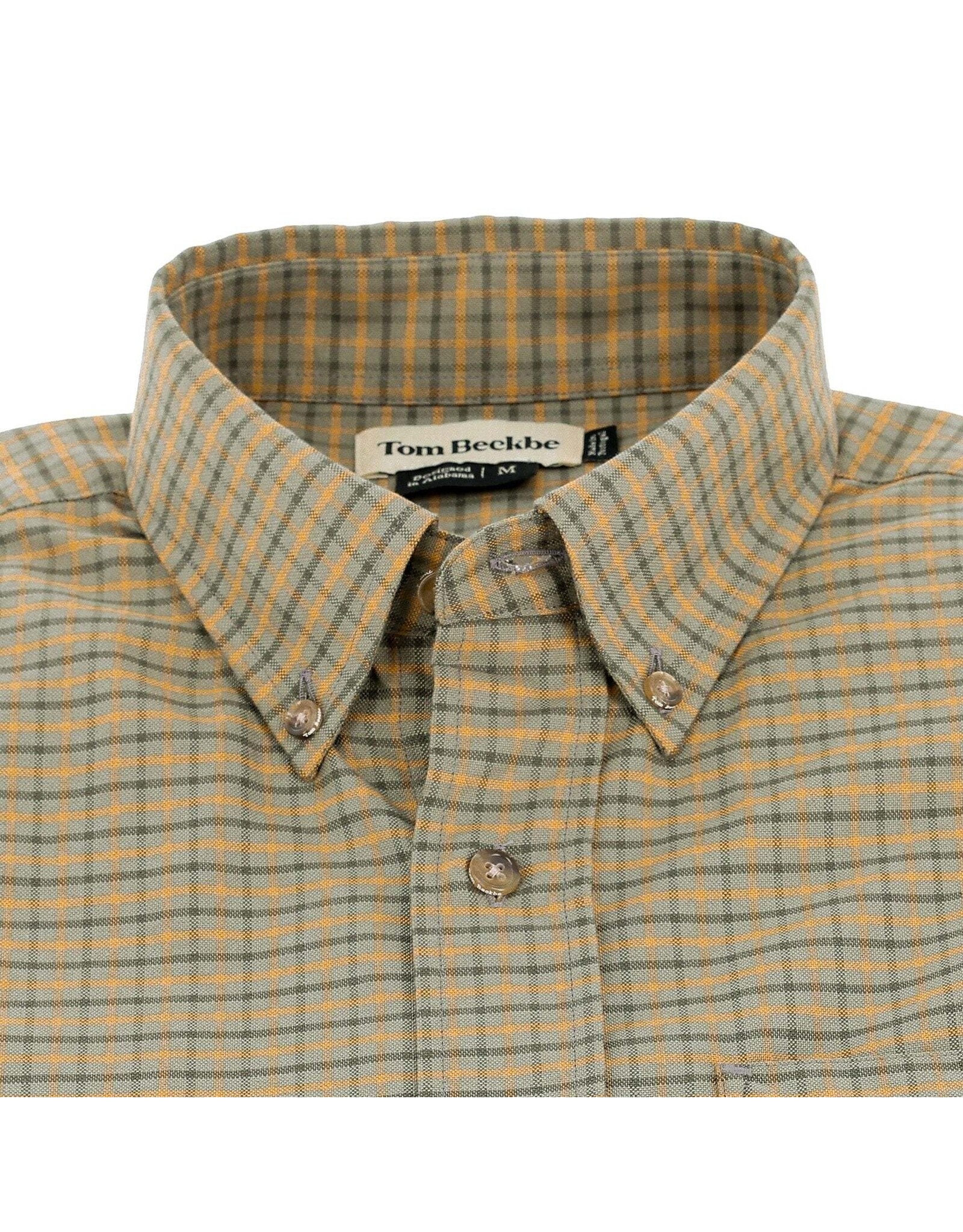 Tom Beckbe Culver Oxford Shirt Olive Umber
