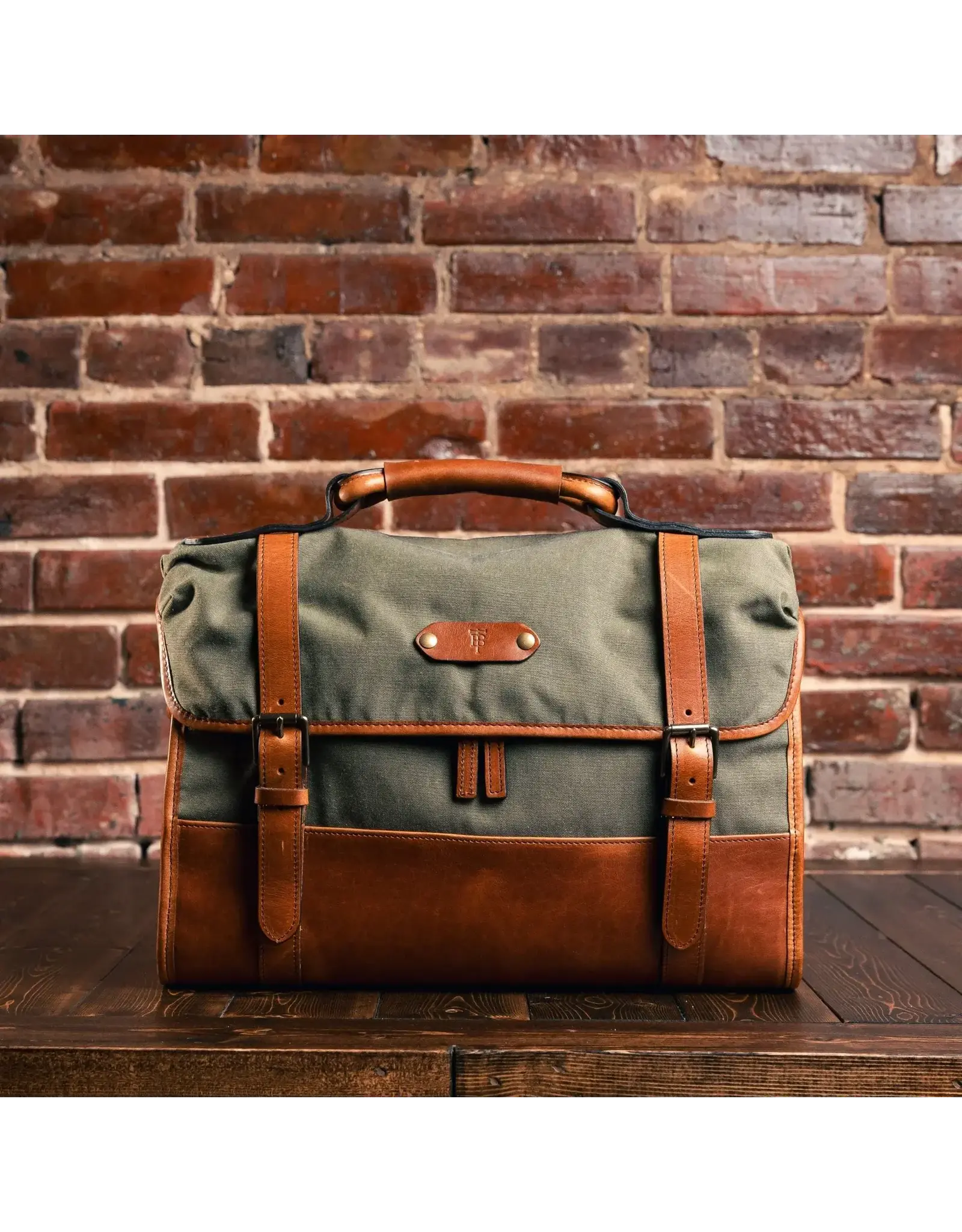 Tom Beckbe Messenger Bag Bark